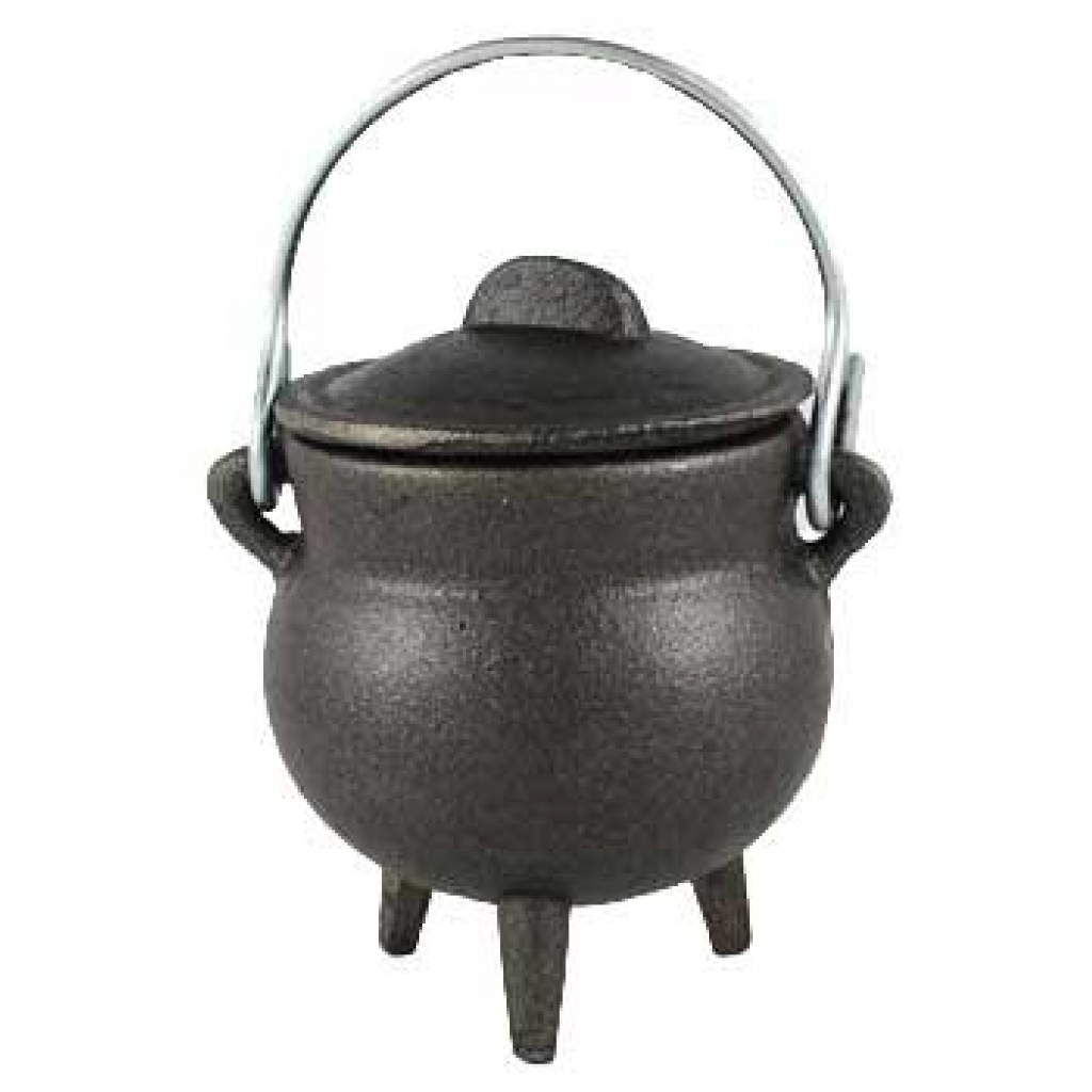 Plain Cast Iron Cauldron - 3