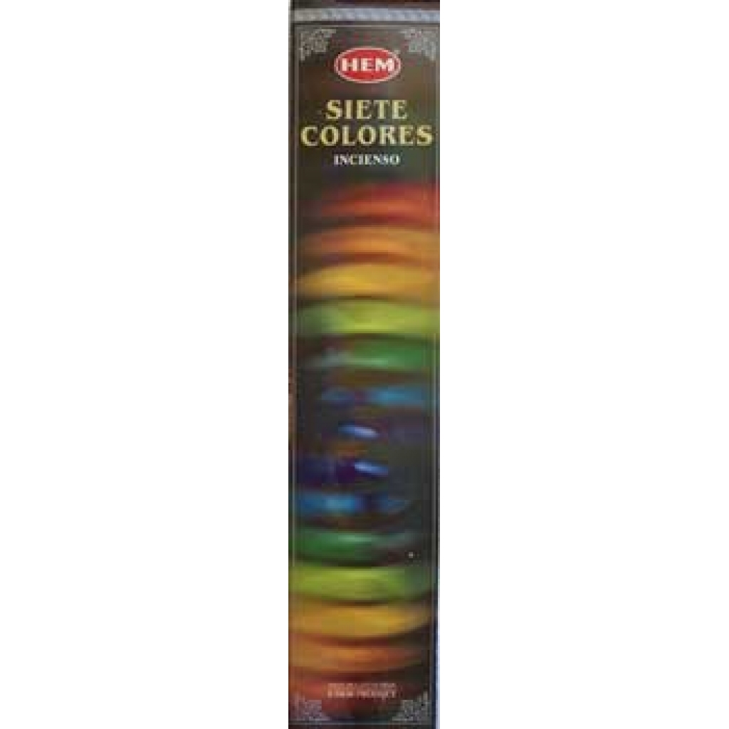 7 Chakra HEM Stick Incense Set