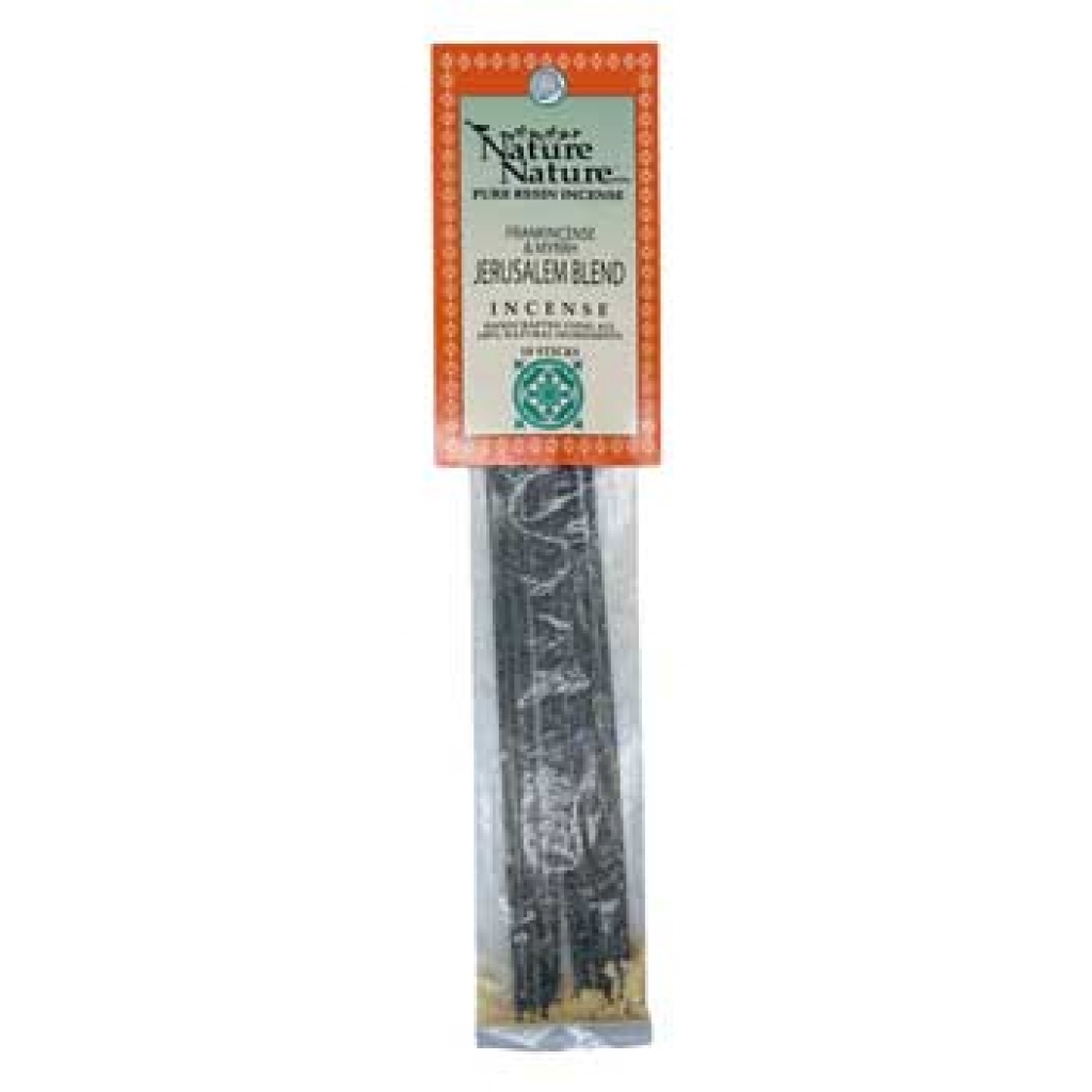 Frankincense & Myrrh Jerusalem Blend Stick Incense - 10 Pack