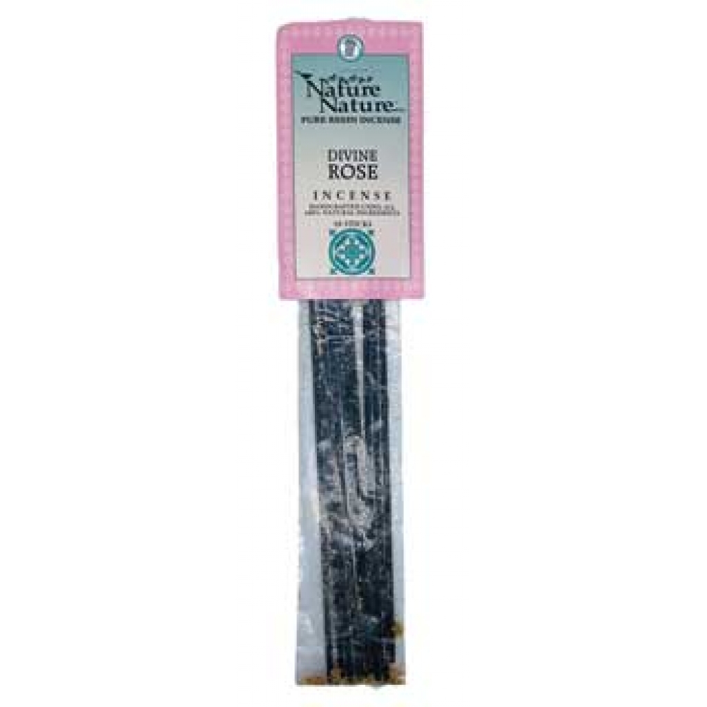 Divine Rose Incense Sticks - 10 Pack