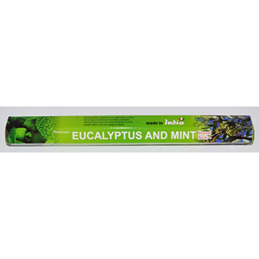 Eucalyptus and Mint Incense Sticks for Refreshing Aromas