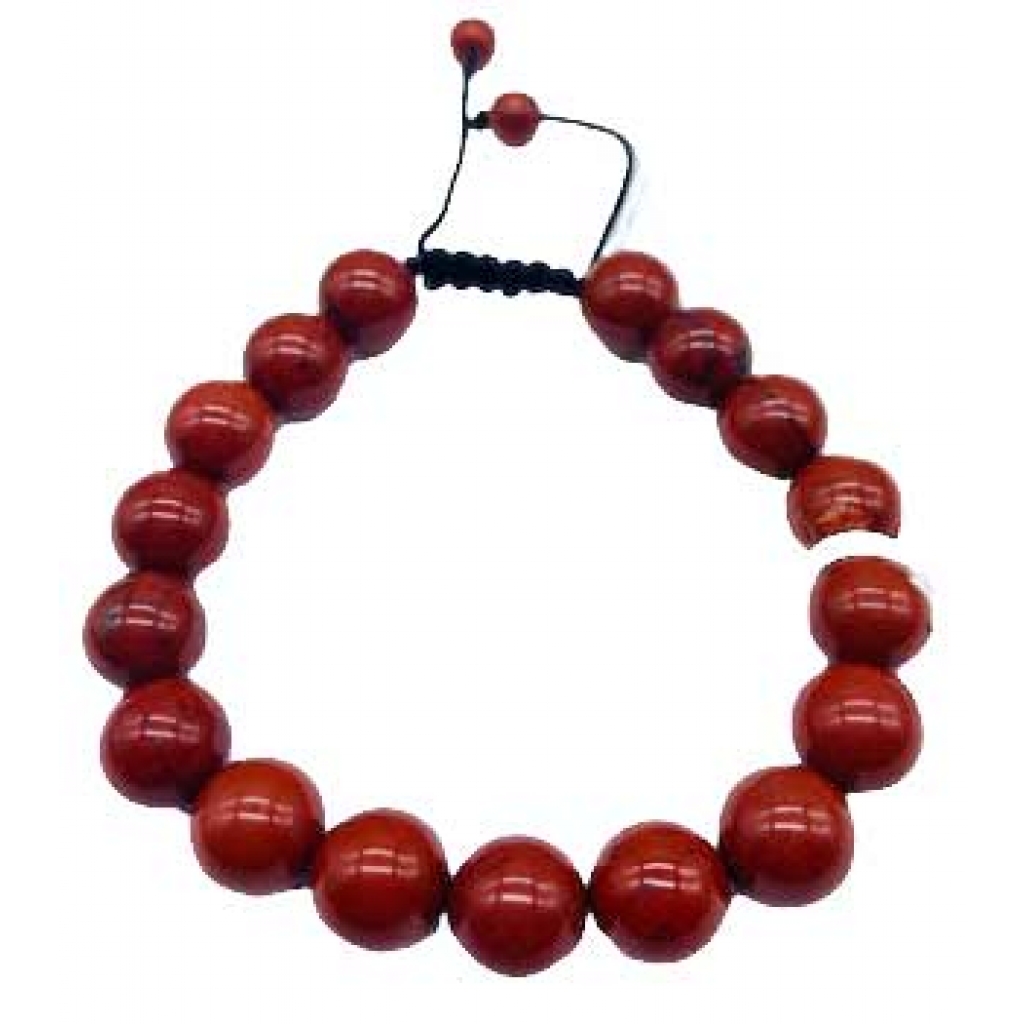 10mm Red Jasper Bracelet