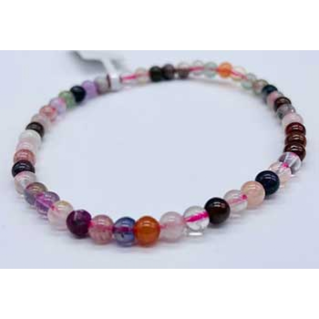 Vibrant Multi-Stones Beaded Bracelet