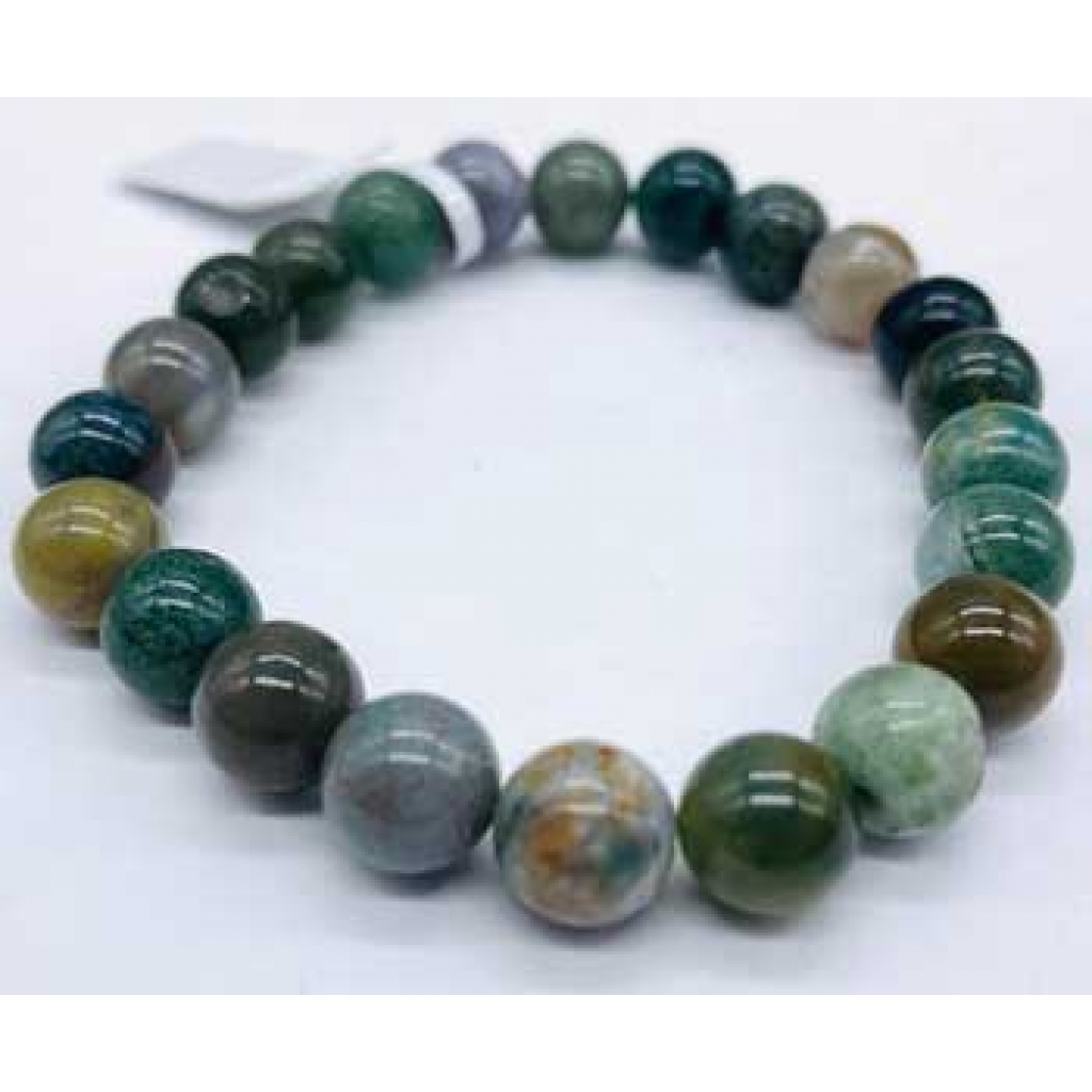 Fancy Jasper Bracelet - 8mm for Balance and Creativity