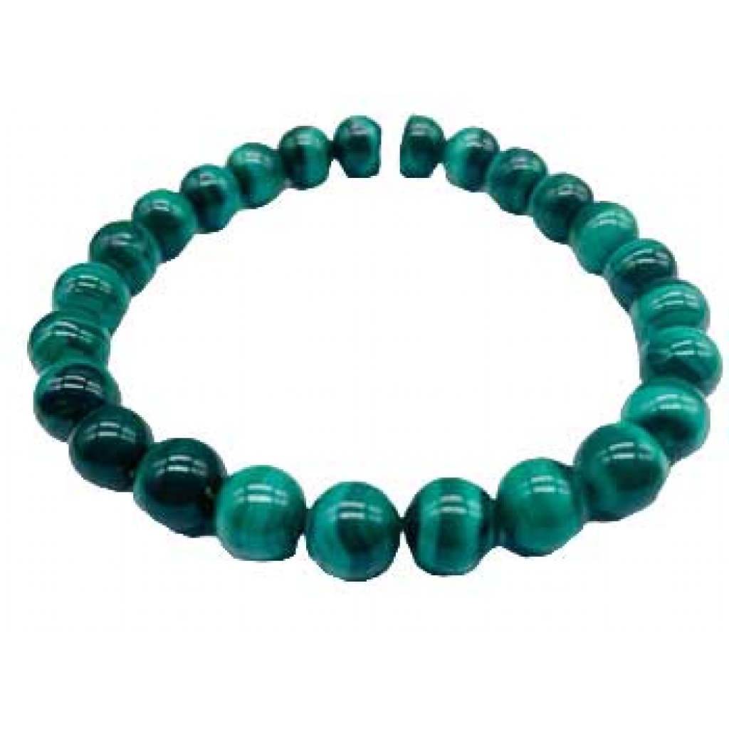 Empowering 8mm Malachite Bracelet