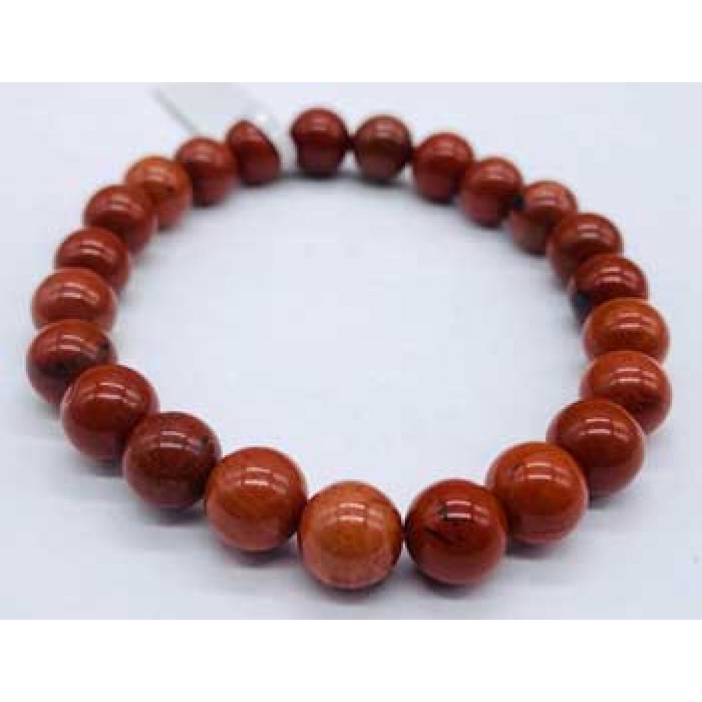 Natural Red Jasper Bracelet for Nurturing Energy