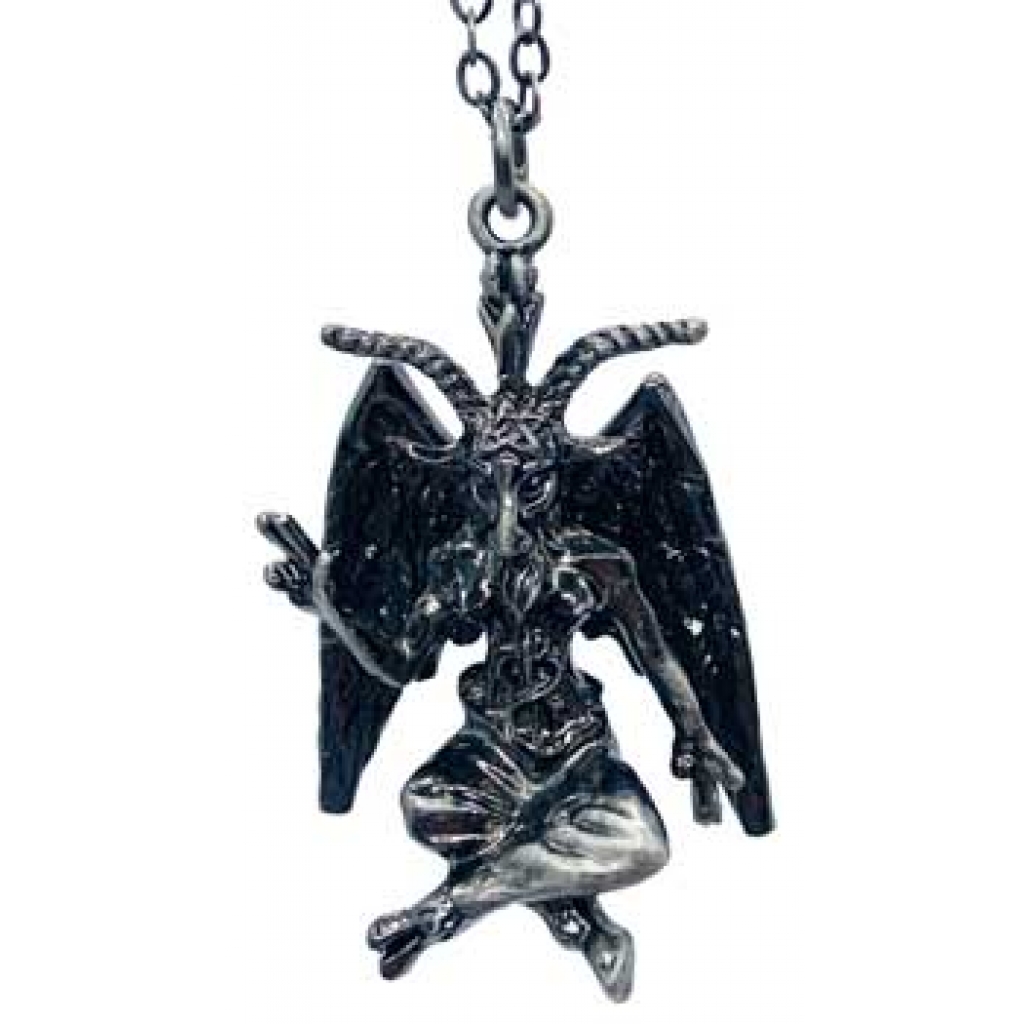 Baphomet Necklace - Pewter on Adjustable Chain