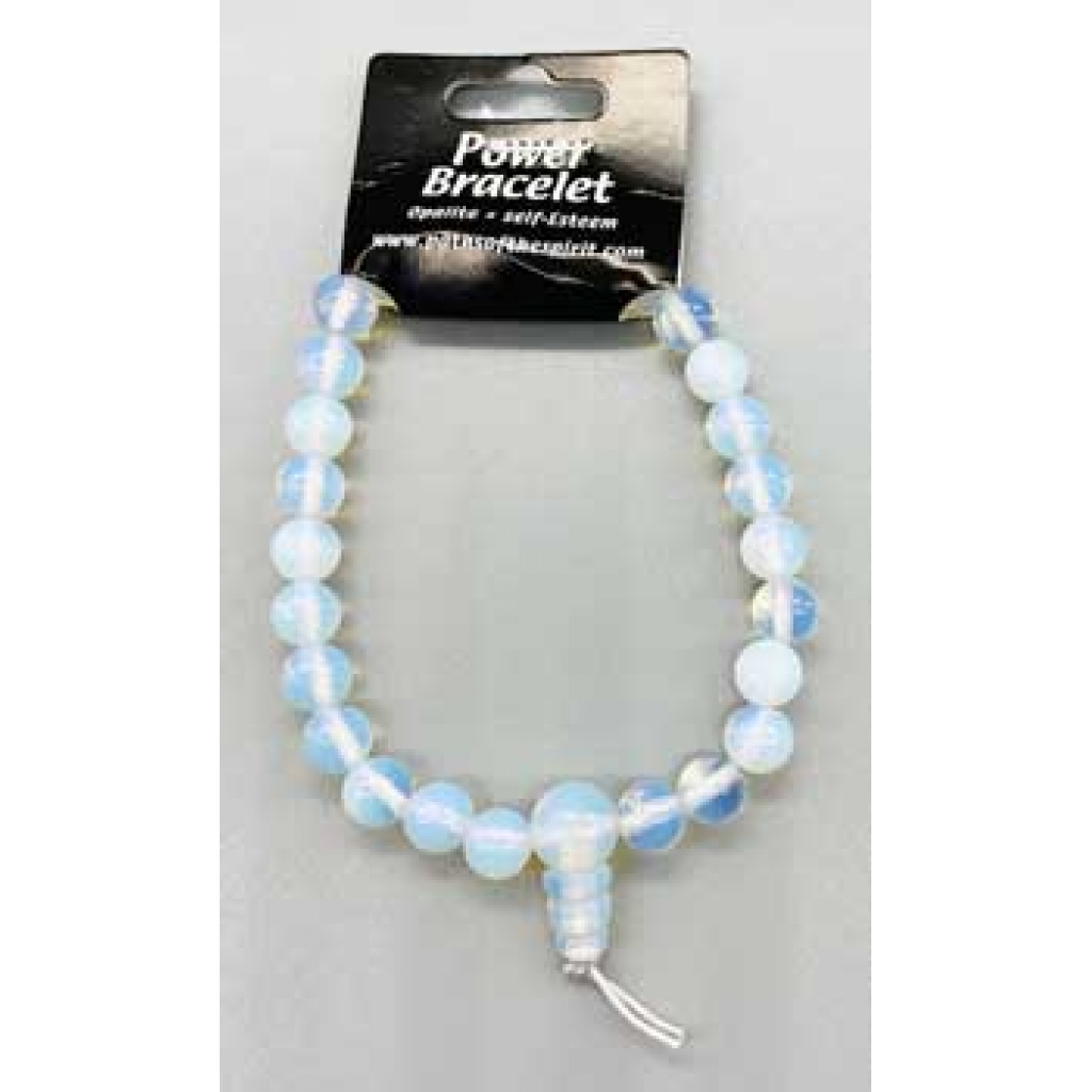 Opalite Power Bracelet - 8mm Healing Beads