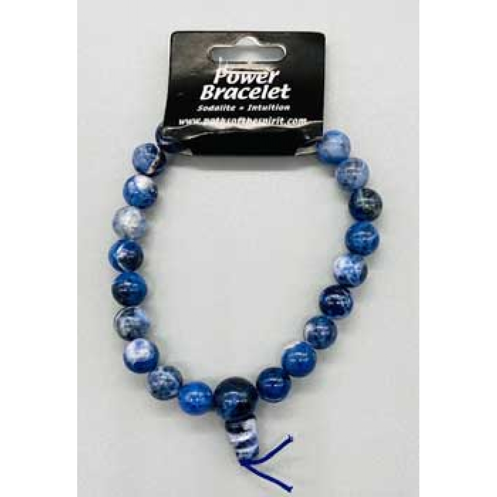 Sodalite Power Bracelet for Wellness and Clarity