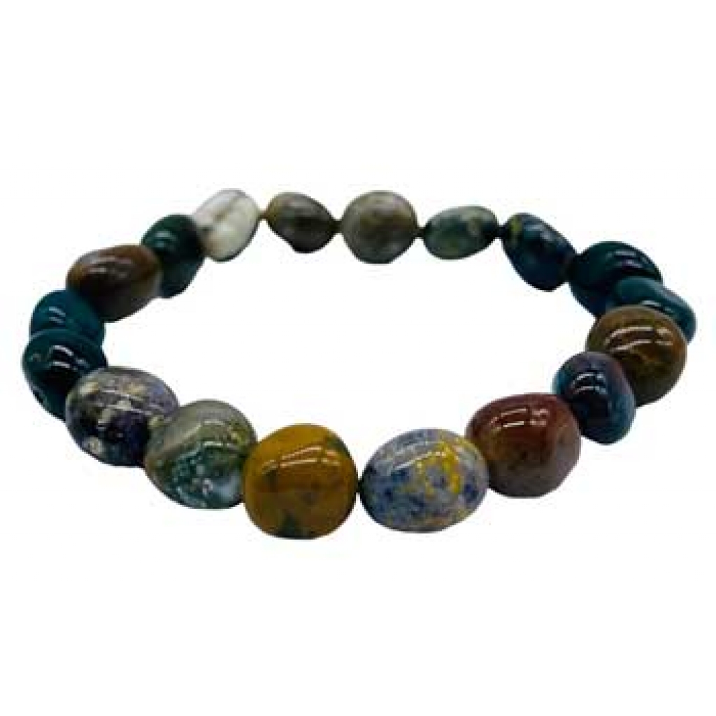 Ocean Jasper Gemstone Bracelet