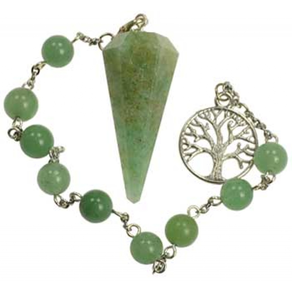 Green Aventurine Pendulum Bracelet for Divination Tasks