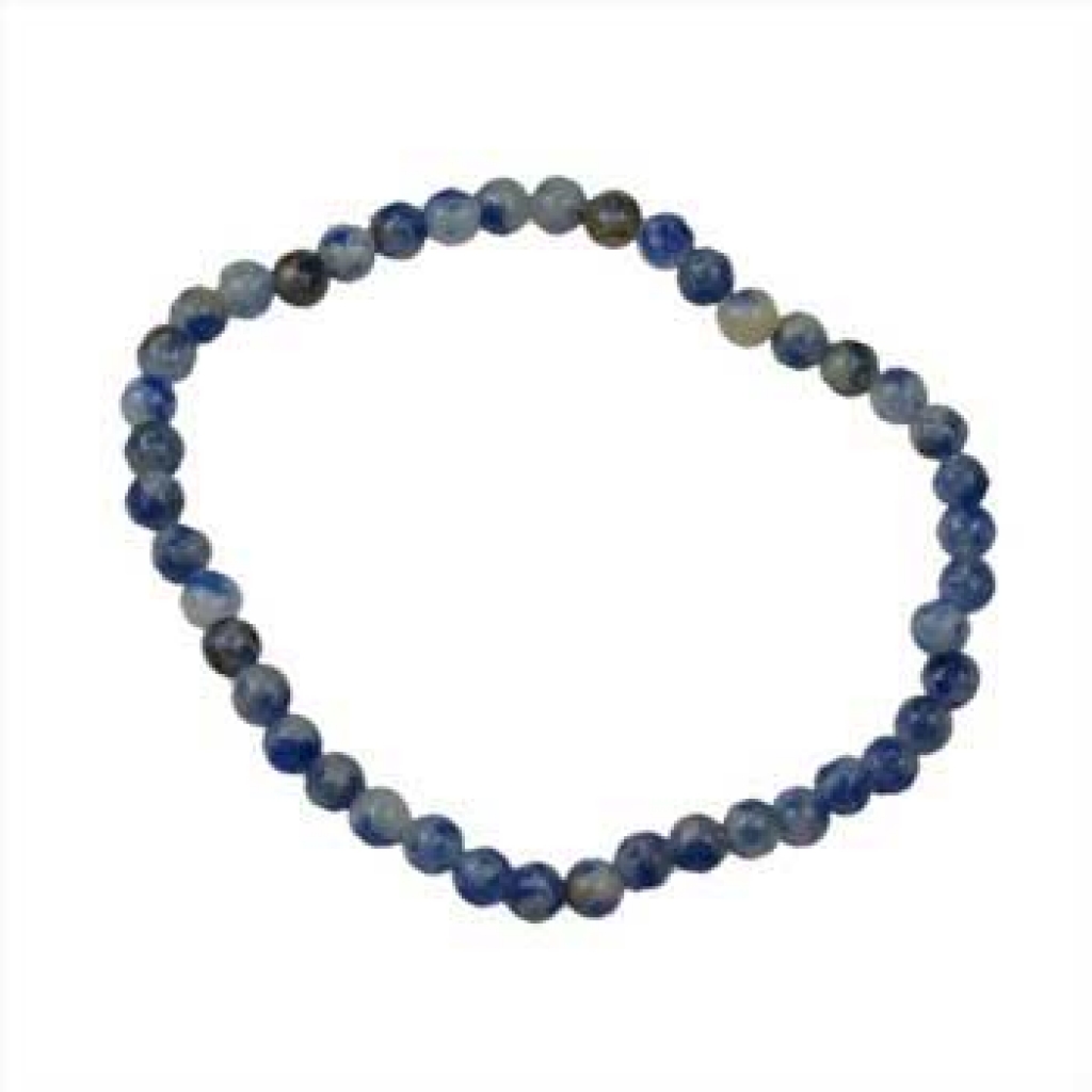 Sodalite Stretch Bracelet - 4mm