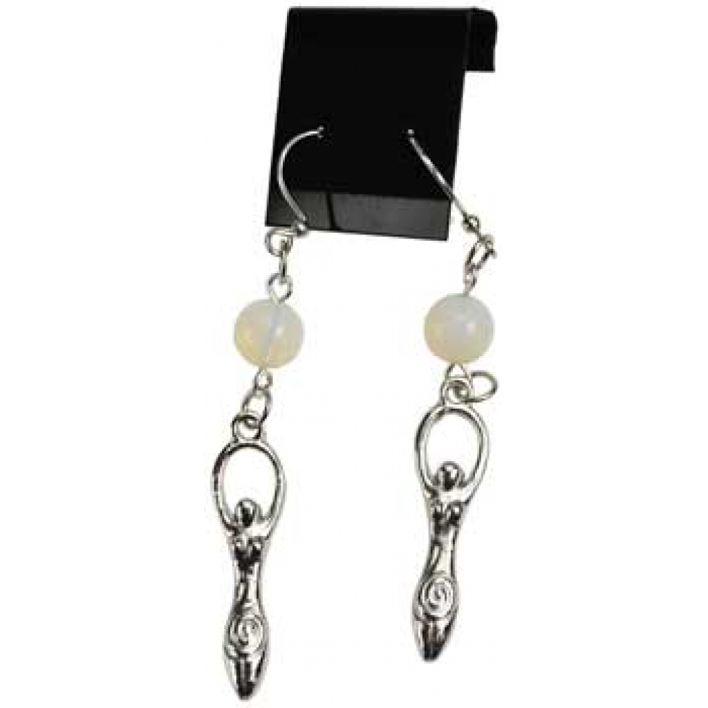 Opalite Goddess Earrings - Enhance Your Energy