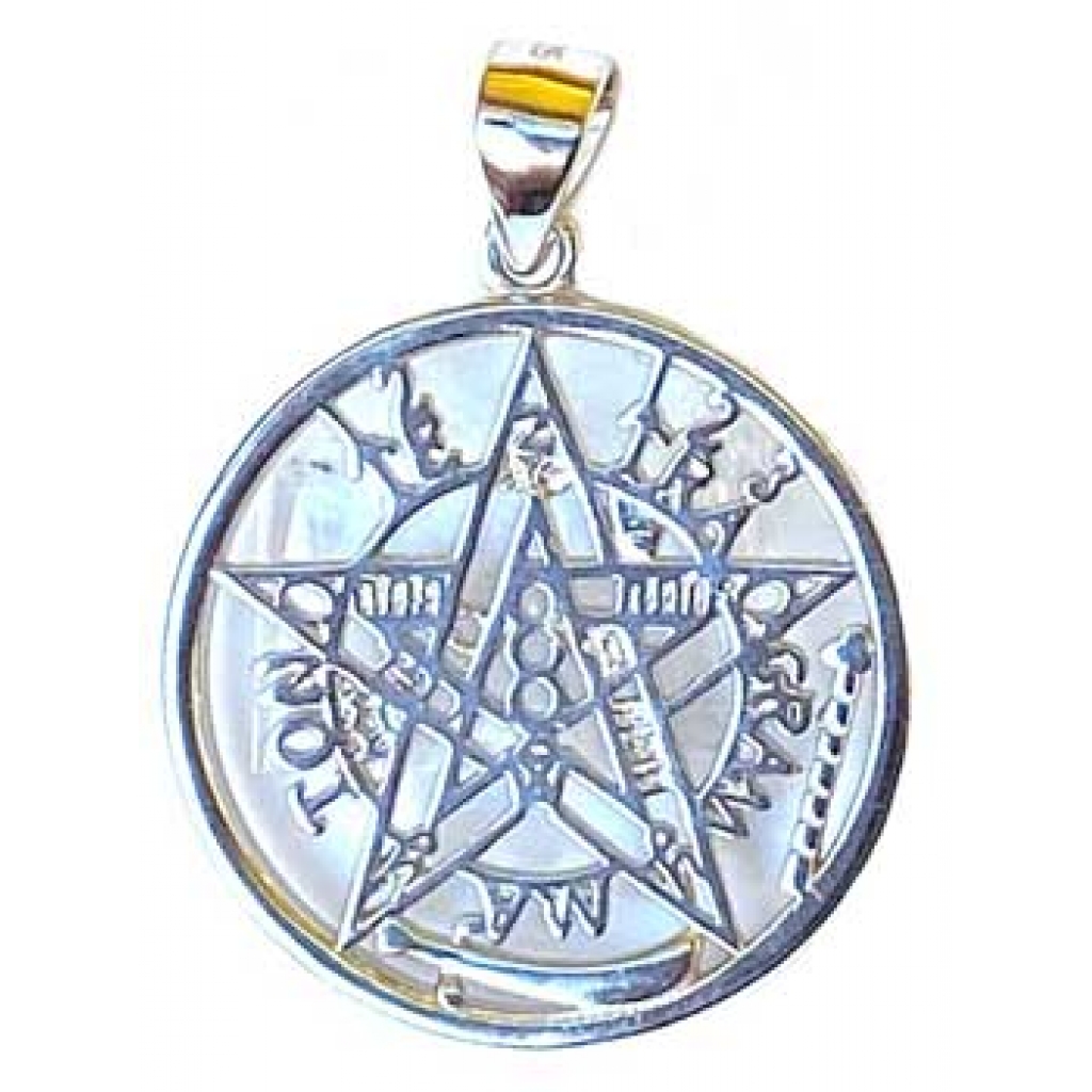 Sterling Silver Tetragrammaton Pendant: Elegance Meets Spirituality