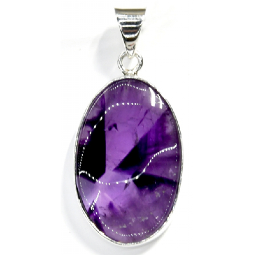 Handcrafted Amethyst Pendant - Unique Designs