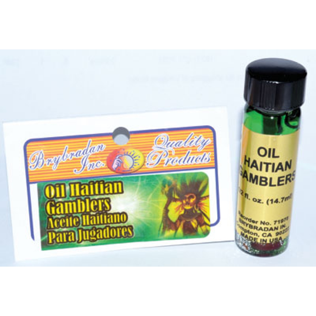 Haitian Gambler Oil with Root - Enhance Your Winning Streak