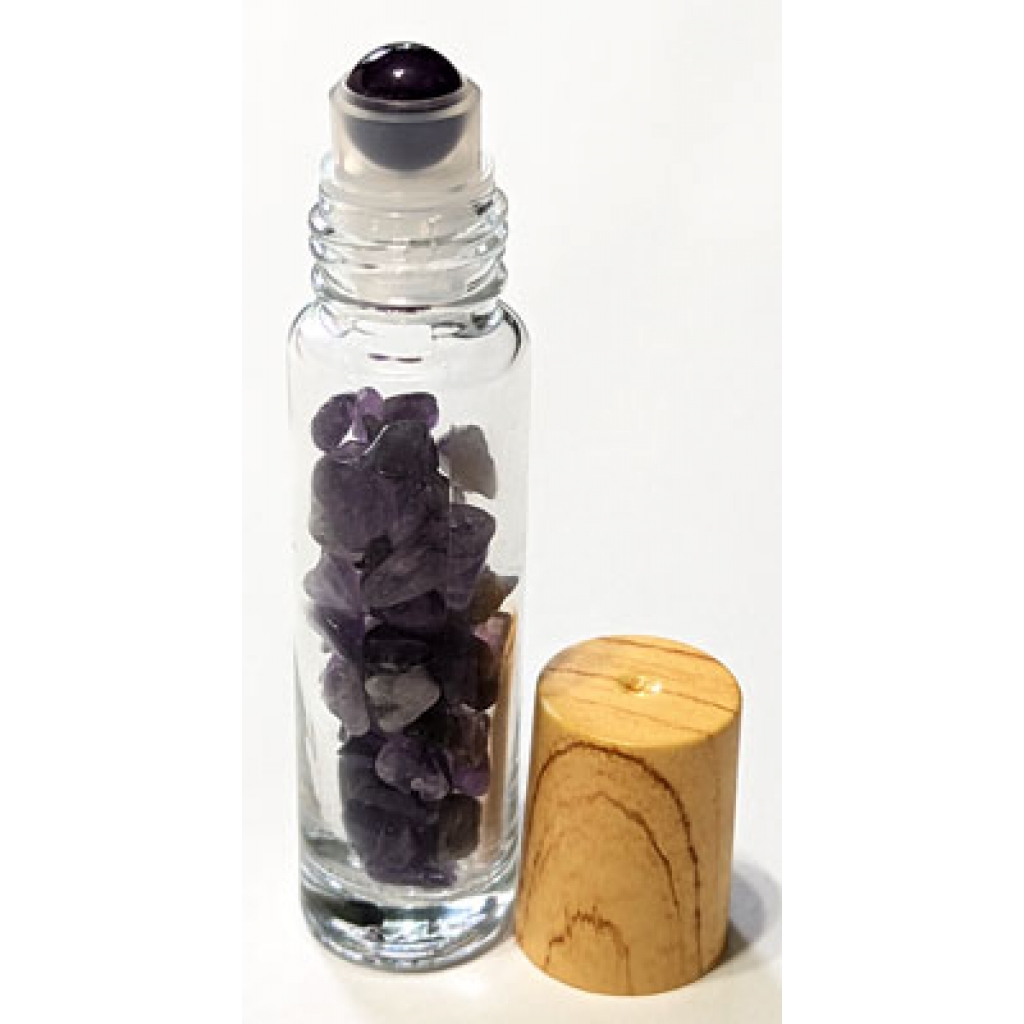 10ml Amethyst Essential Oil Roller Bottle