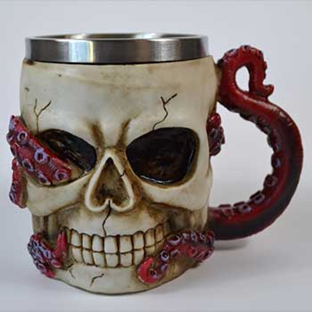 Skull Octopus Mug: A Unique and Intriguing Design