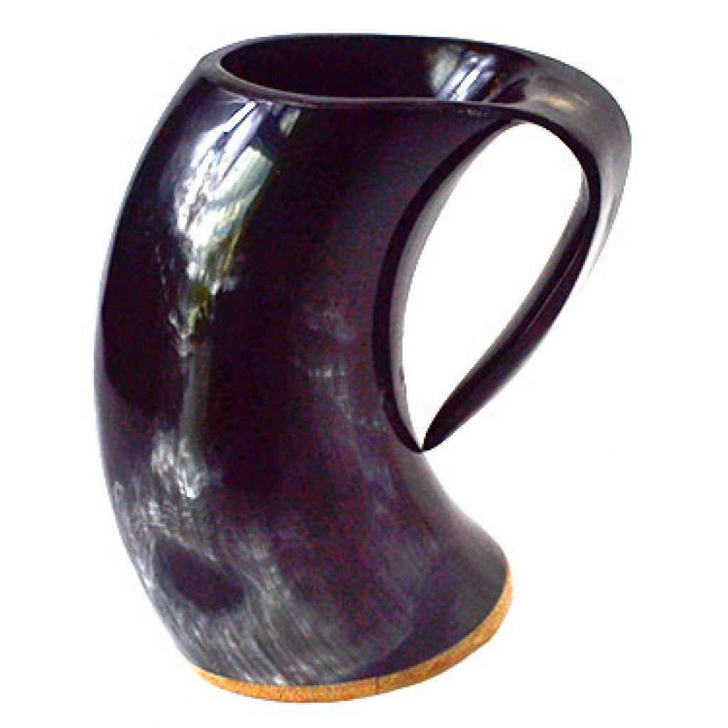 Buffalo Horn Mug - 6 1/4