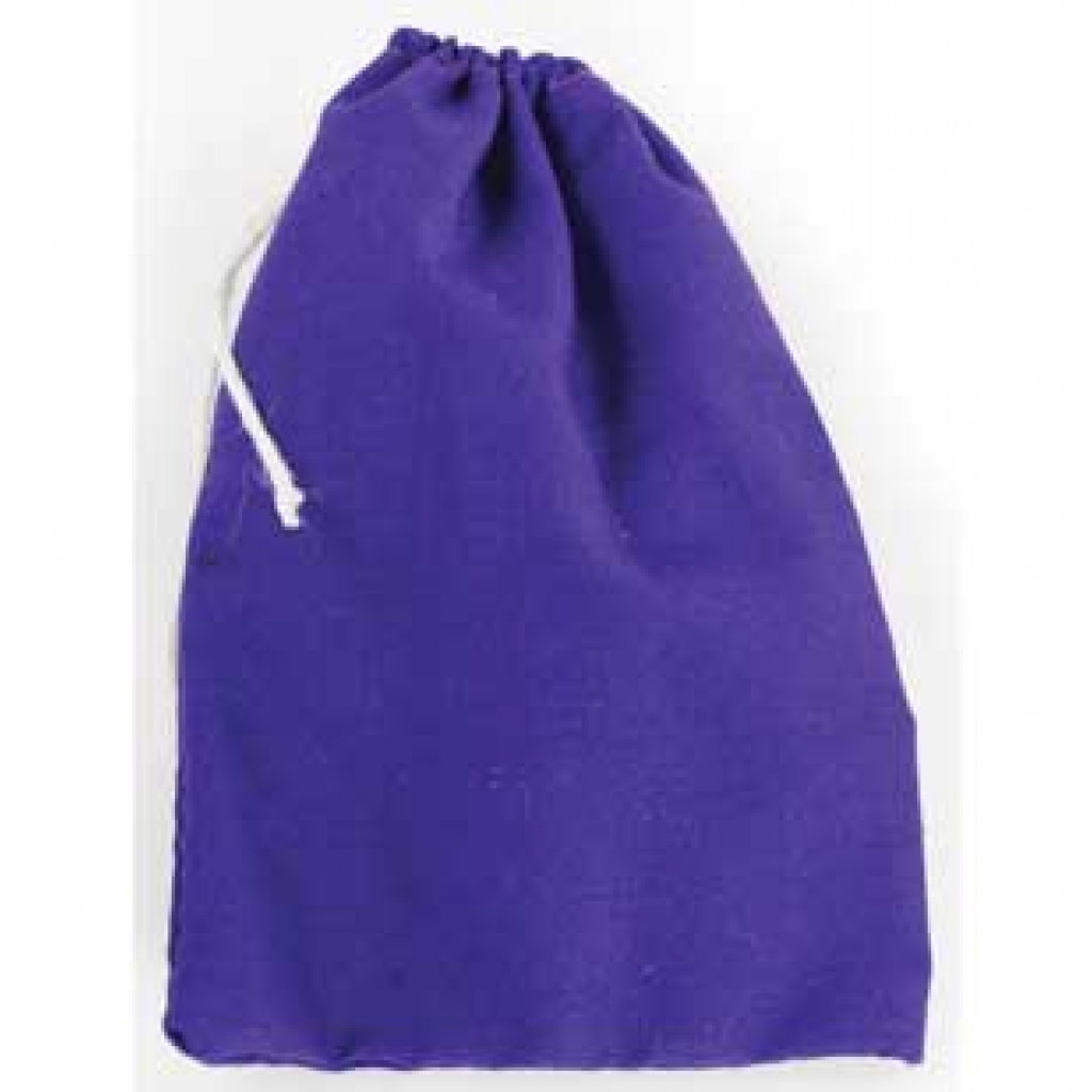 Purple Cotton Bag for Intuition and Magic