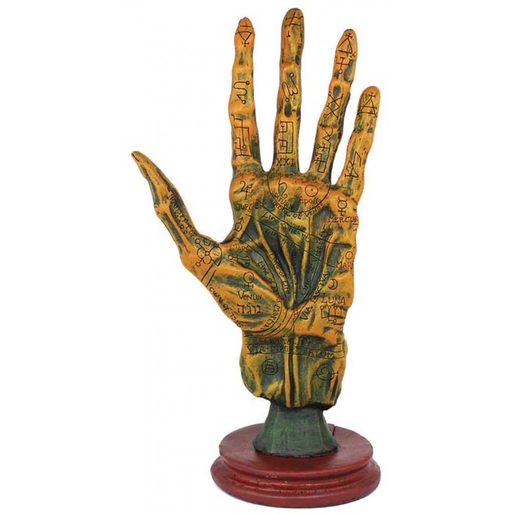 Alchemy Palmistry Hand for Magical Study