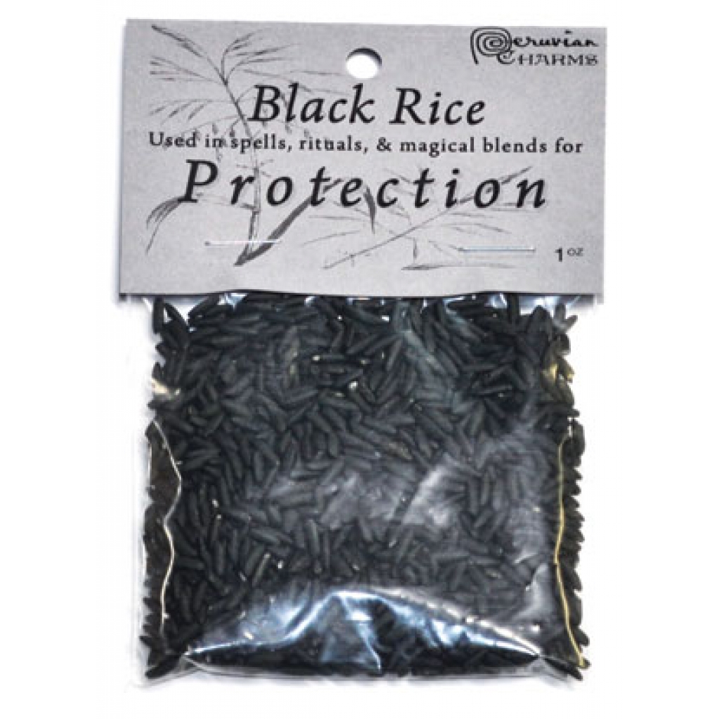 1 oz Black Rice for Protection Rituals