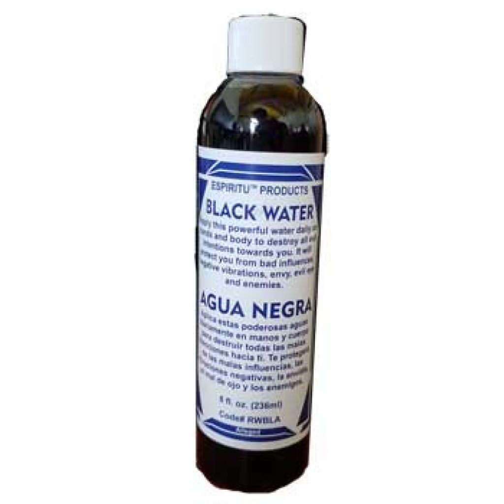8oz Black Water (Aqua Negra)