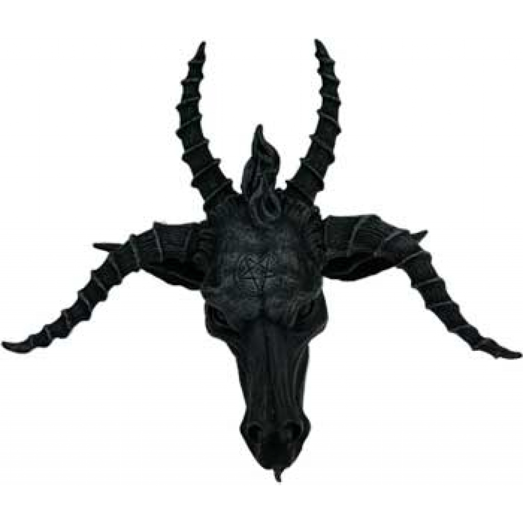 Baphomet Wall Plaque - Iconic Symbolic Artwork