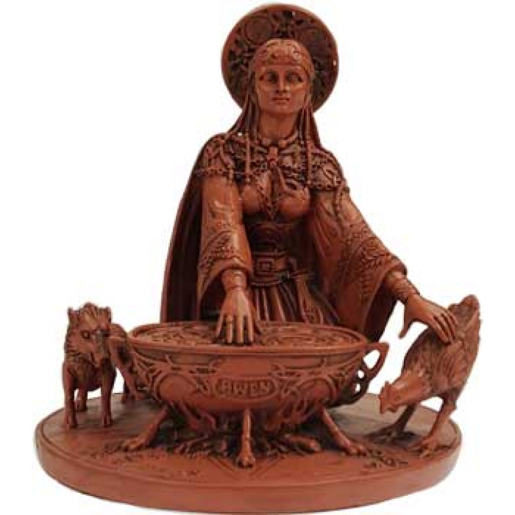 Cerridewen Goddess Statue for Altar and Ritual Use