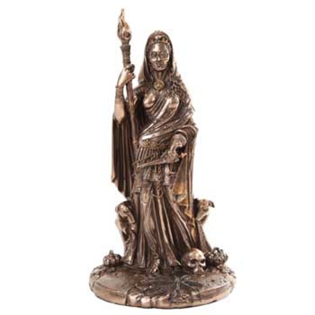 Bronze Hecate Statue - Goddess of Crossroads