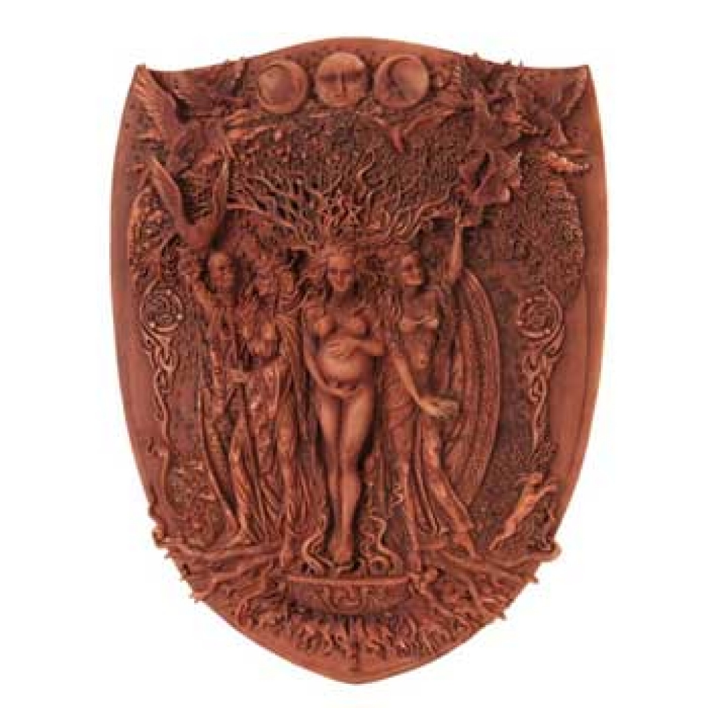 Triple Goddess Wall Plaque (Mother, Maiden, Crone)