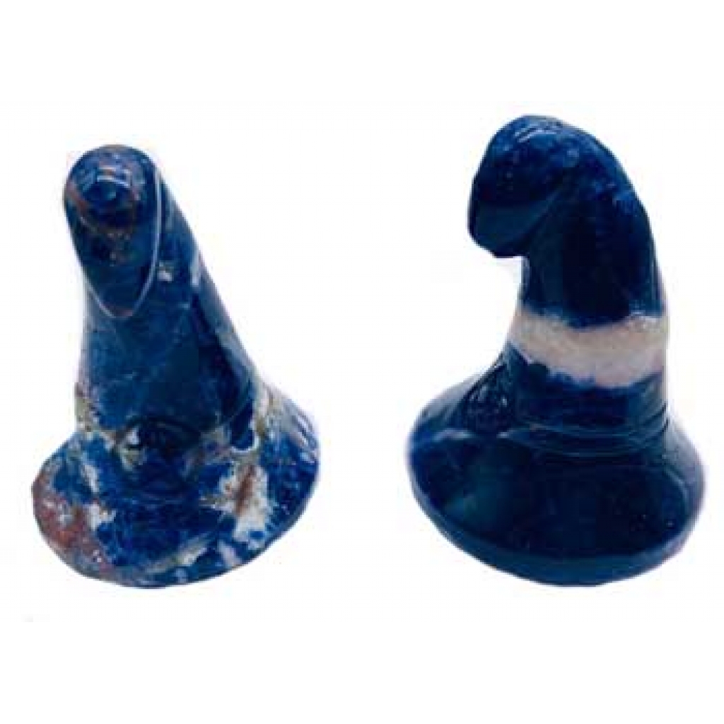 Set of 2 Magical Witch's Hat Sodalite - 1 3/4