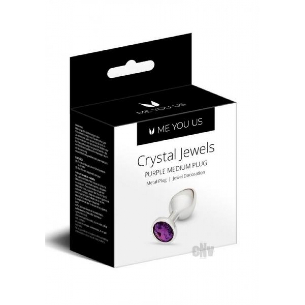 Myu Crystal Jewels Medium Plug - Prismatic Delight