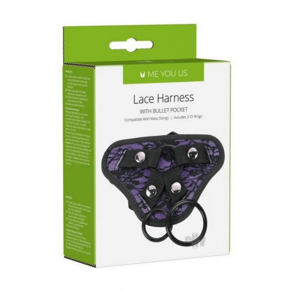 Me You Us Adjustable Harness - Purple