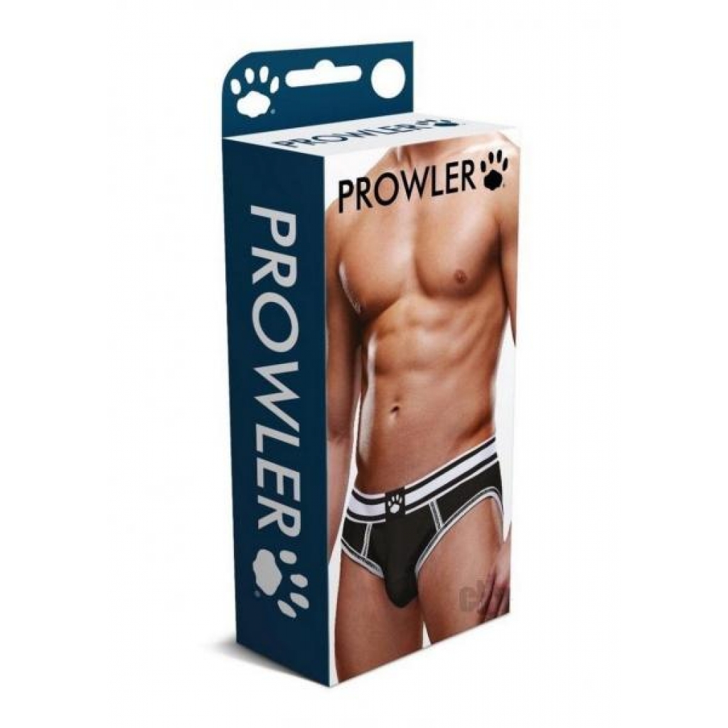 Prowler Black/White Open Brief - Large