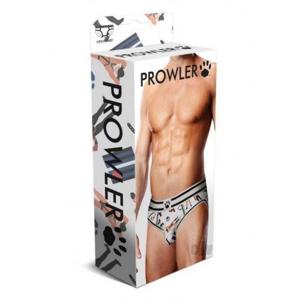 Prowler Leather Pride Open Brief - SM