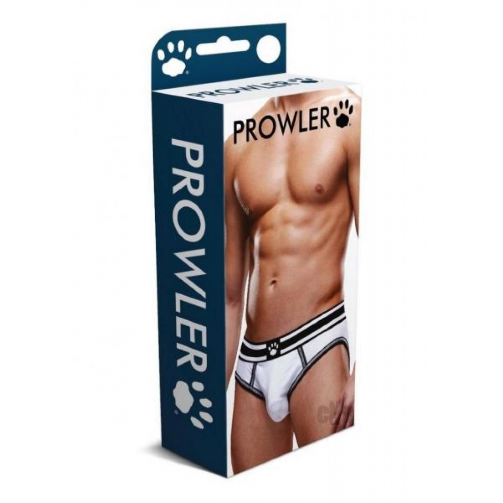 Prowler White and Black Open Brief - Large