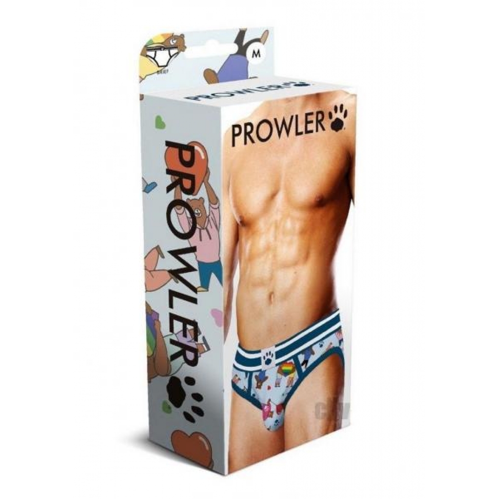 Prowler Bears With Hearts Brief - Playful Comfort