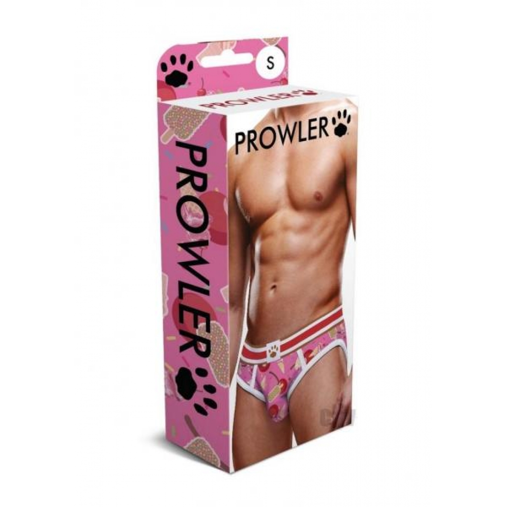 Prowler Ice Cream Brief - Medium Pink