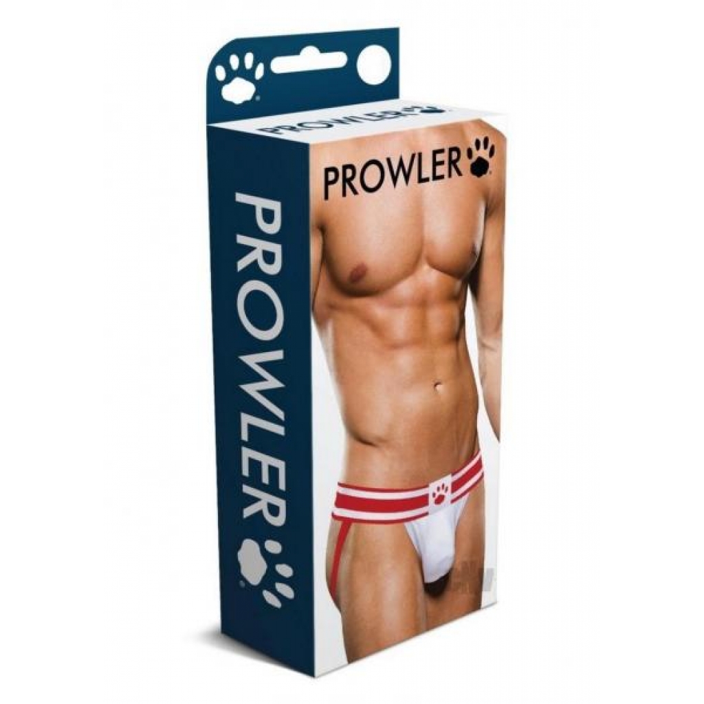 Prowler White/Red Jock XL