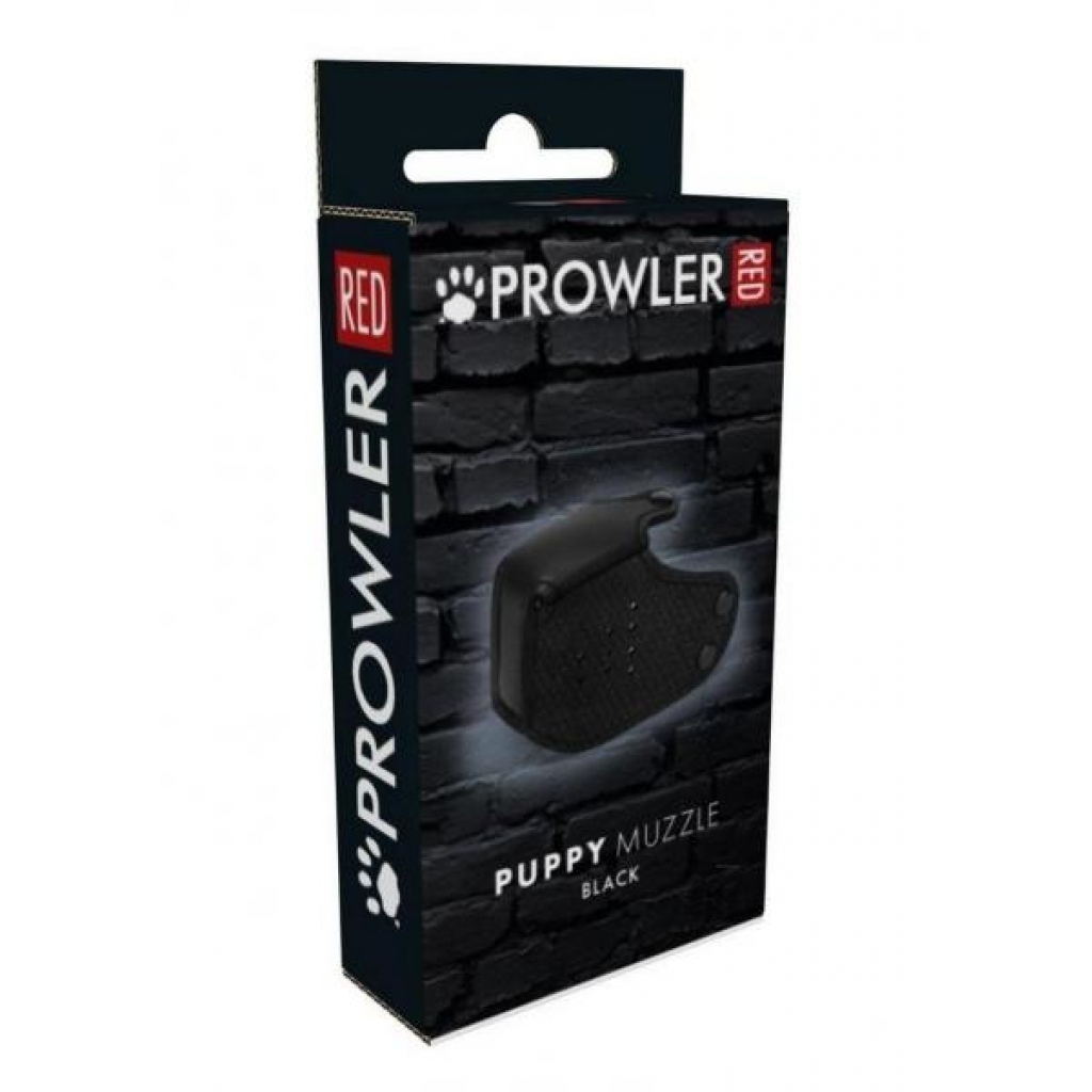 Prowler Red Puppy Muzzle – Black