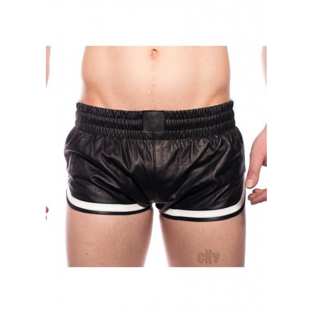 Prowler Red Leather Sports Shorts - XXXL