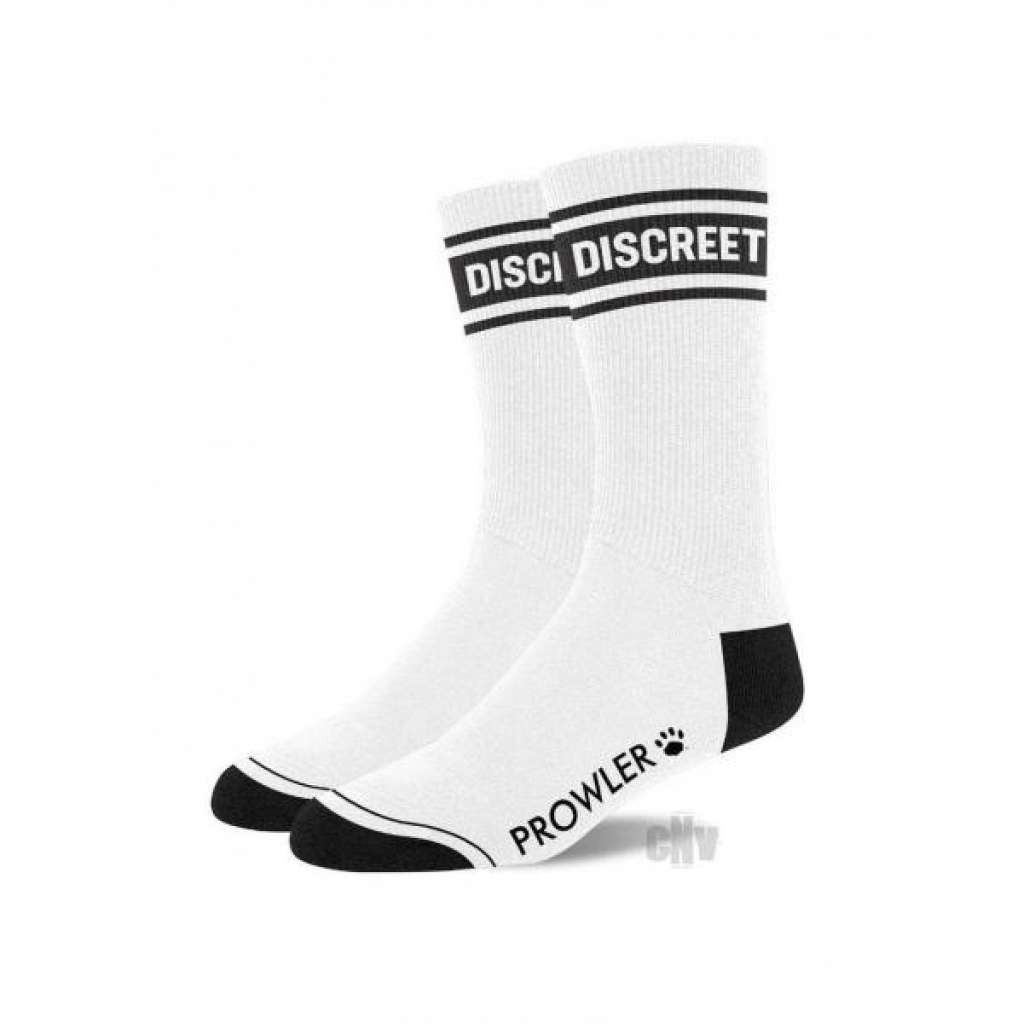 Prowler Red Discreet Socks - White/Black