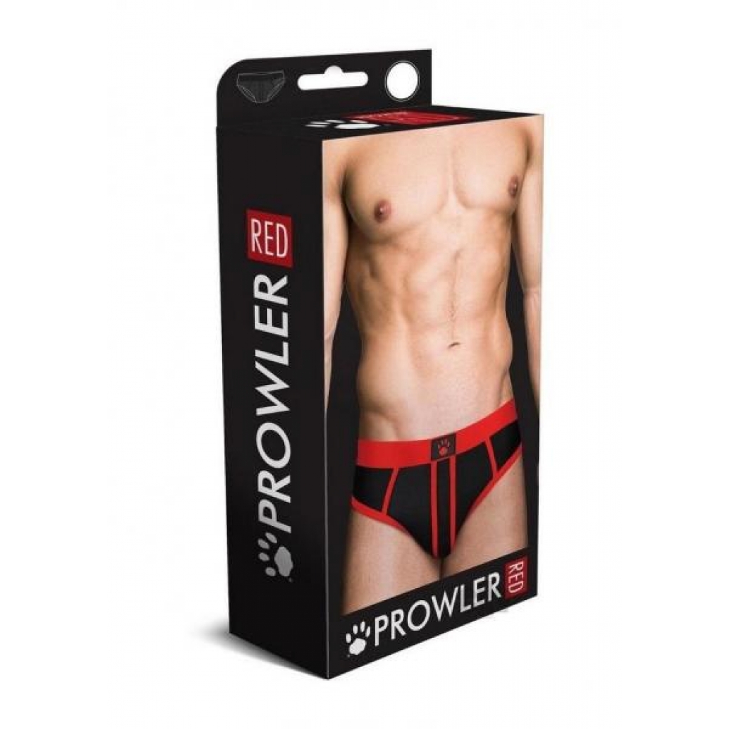 Prowler Red Ass-less Brief - Red