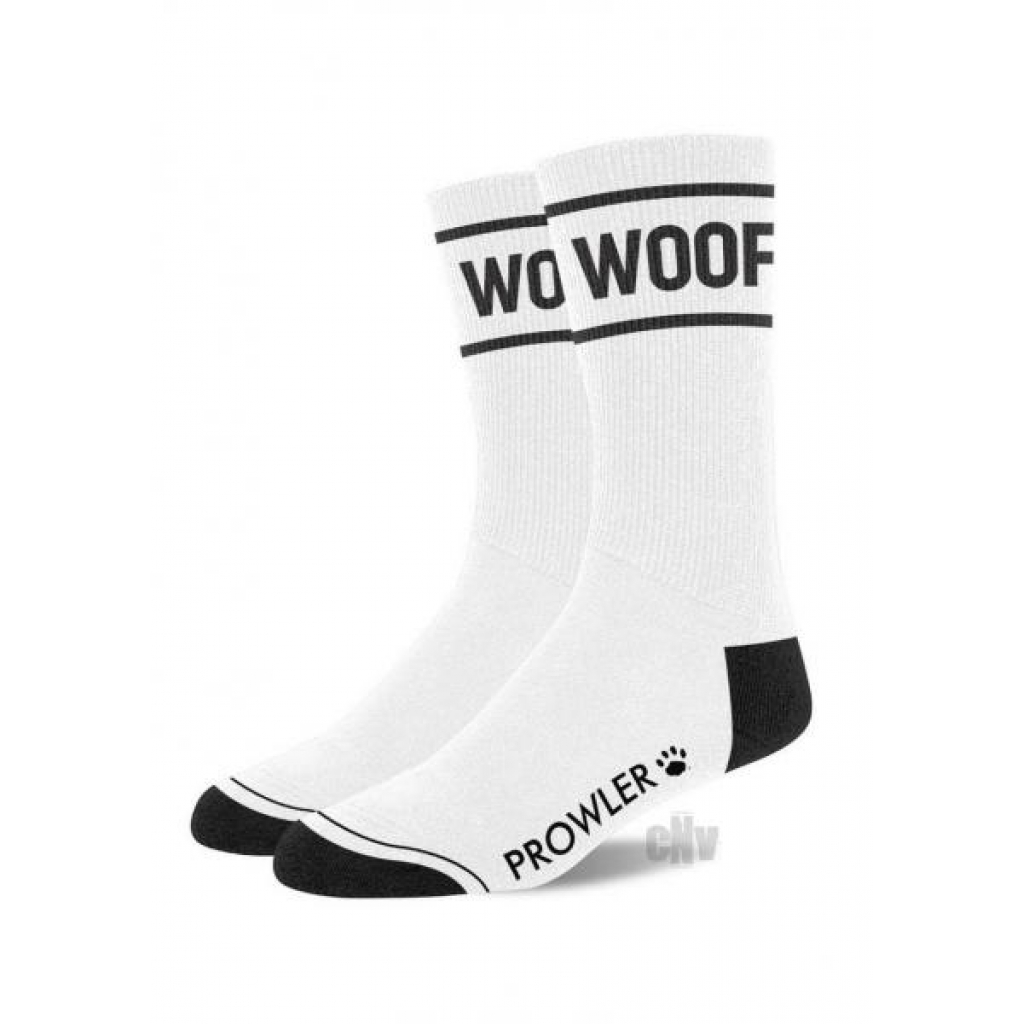 Prowler Red Woof Socks - White