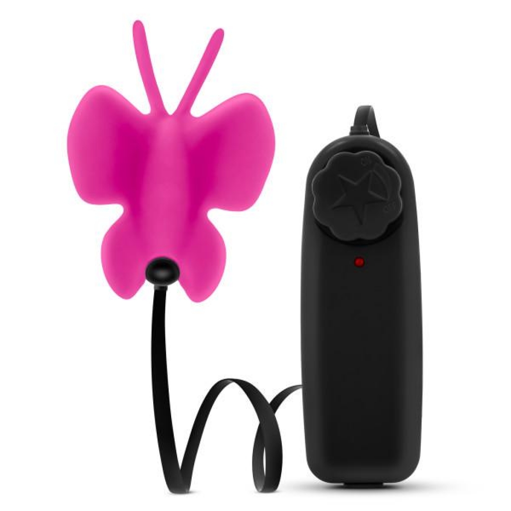 Luxe Butterfly Clitoral Vibrator - Pink