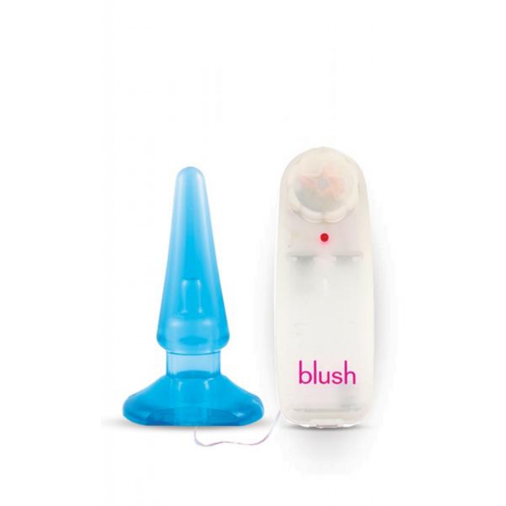 Basic Anal Pleaser Blue Vibrating Plug