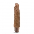 Dr. Skin Vibe #10 Mocha Brown Realistic Penis