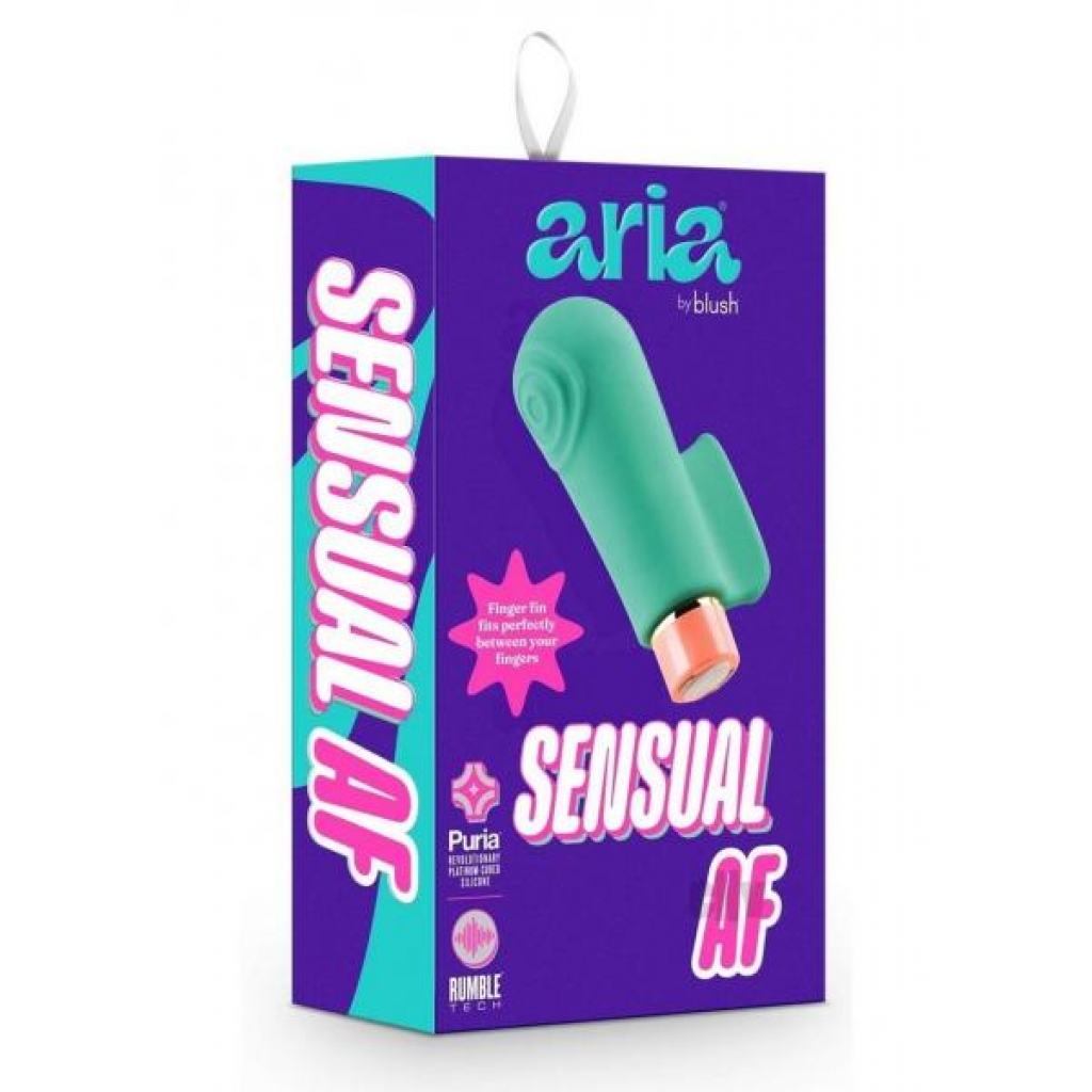 Aria Sensual AF Vibrator - Teal