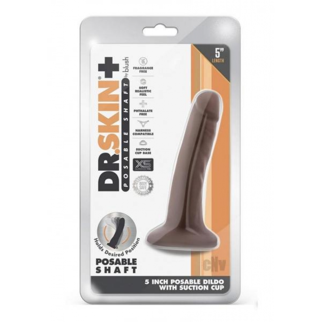 Dr. Skin Plus Poseable Dildo - 5